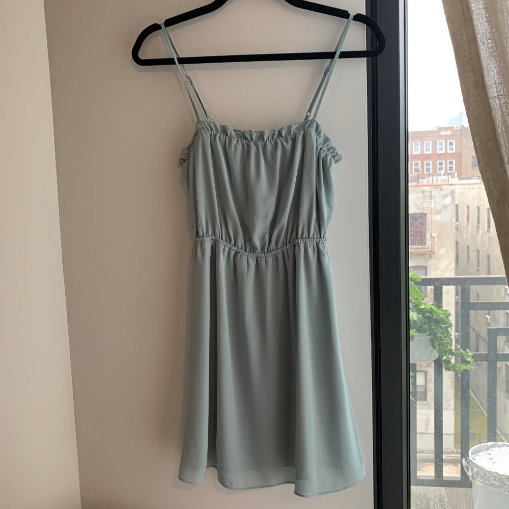Mint Green - Aritzia Sunday Best Blixen Dress